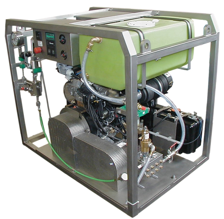 Hoechstdruck-Pumpenaggregat Jet(Y) 11 V - Wasserstrahlpumpe